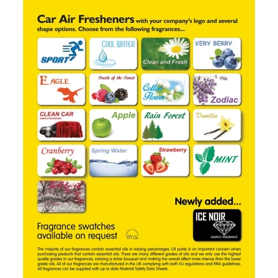 Shaped Car Air Fresheners