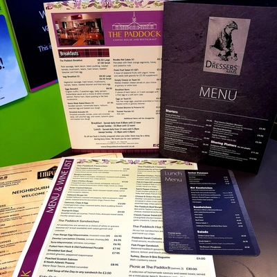 A4 & A5 Nevertear Menus