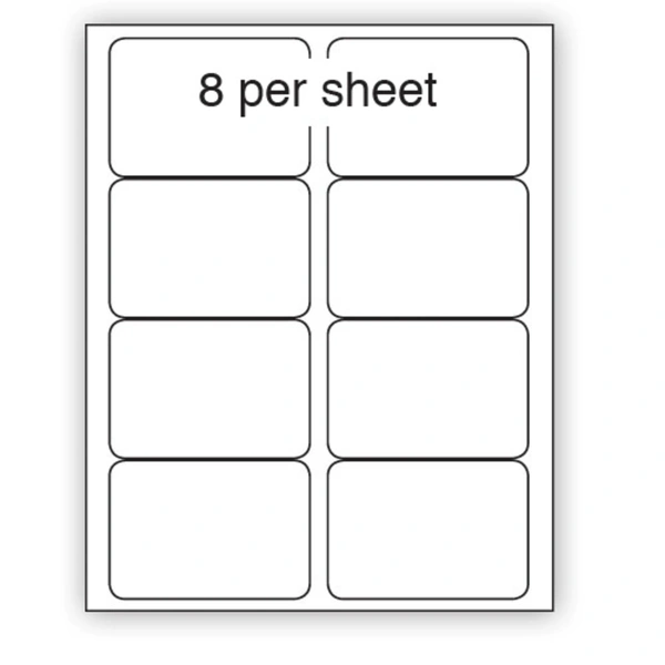 99mmx68mm Rectangular Labels
