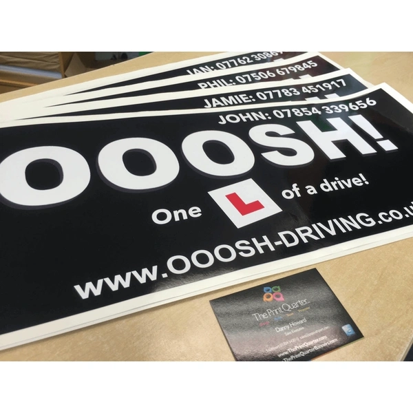 Large Vinyl External Stickers
