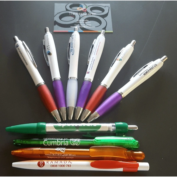 Various Printed Pen Styles
