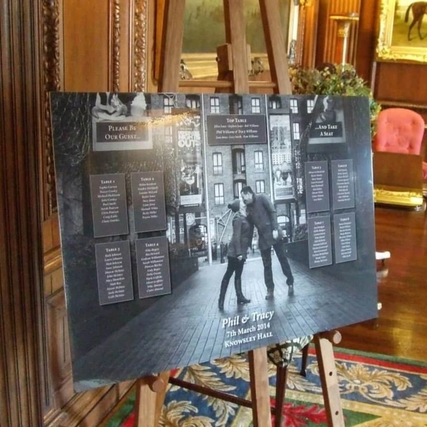Personalised Table Plans