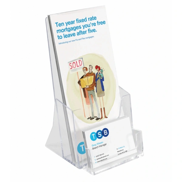 Third A4 Single Tier With Business Card Holder