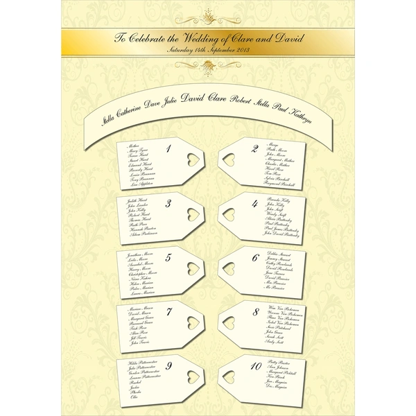 Seating Plans