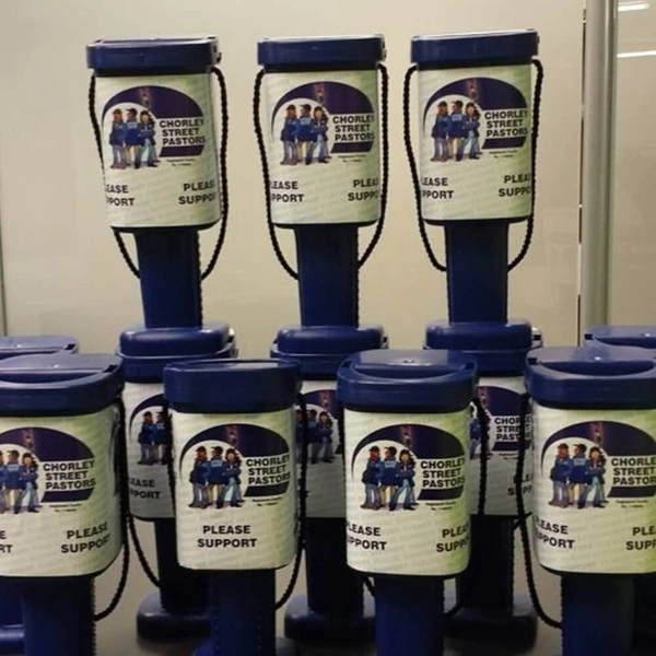 Stickers To Personalise Charity Boxes