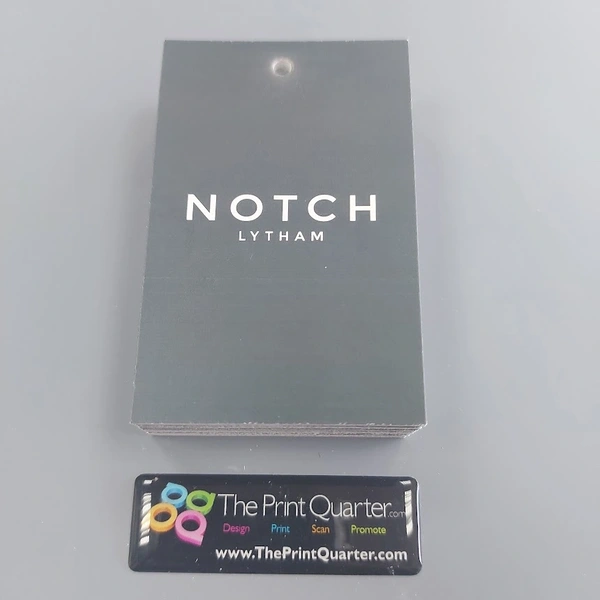  The Print Quarter Garment Tags
