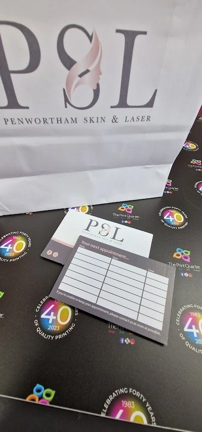  The Print Quarter Printed Bags Appointment Cards
