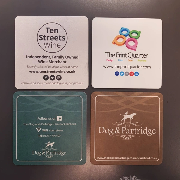 Corporate Beermats And Coasters