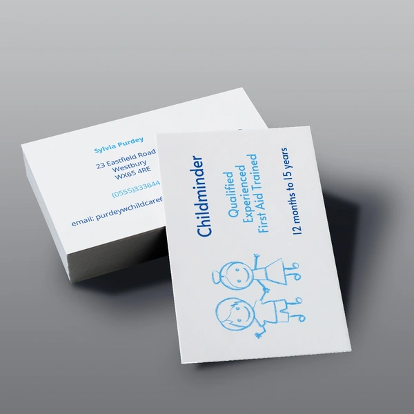 325g Uncoated Business Card
