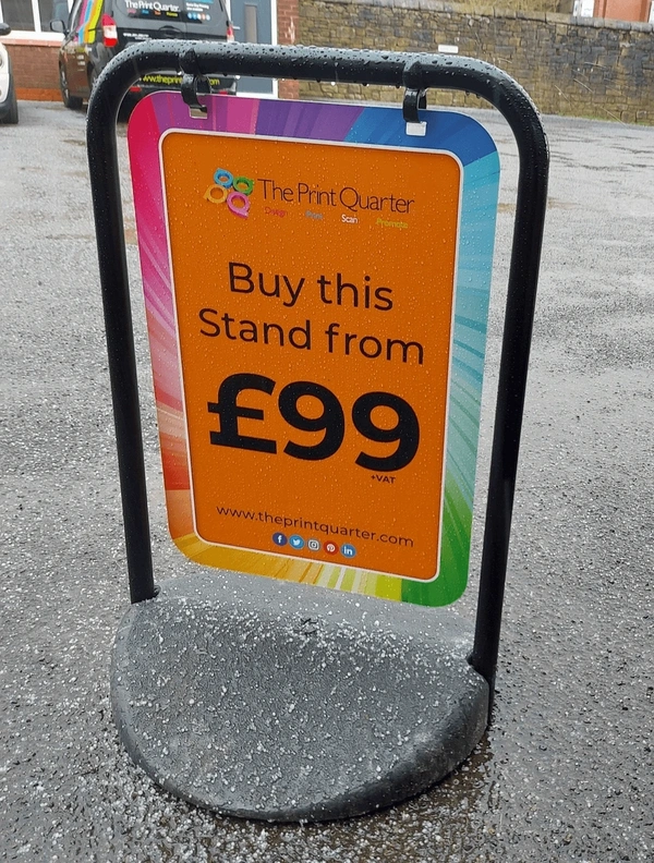 Pavement Sign