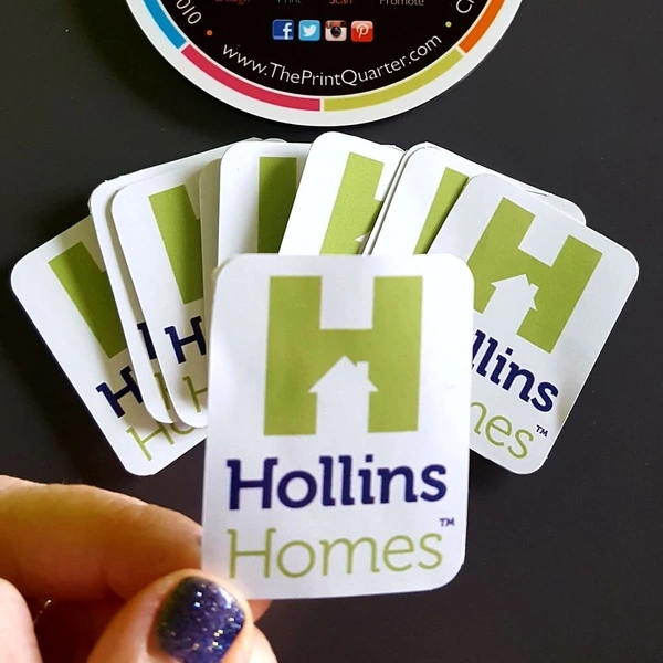 Shaped Hard Hat Stickers