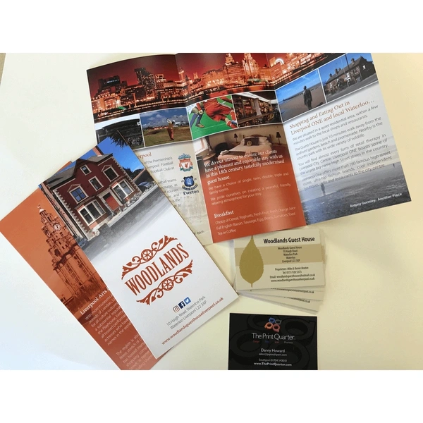 U Fold Leaflets