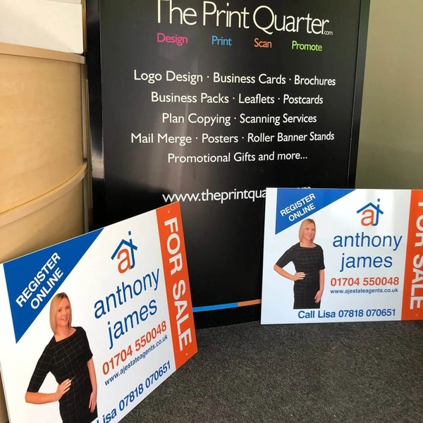AJ Estates For Sale Signs