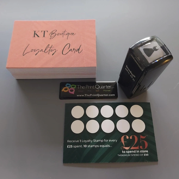 Retail Loyalty Cards and Stamp