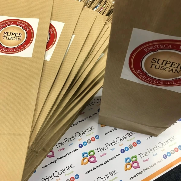 Takeout Bag Labels