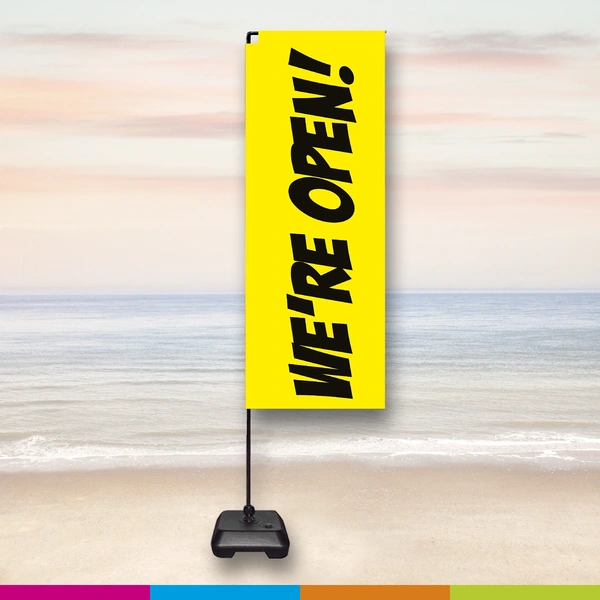 Flag We are Open
