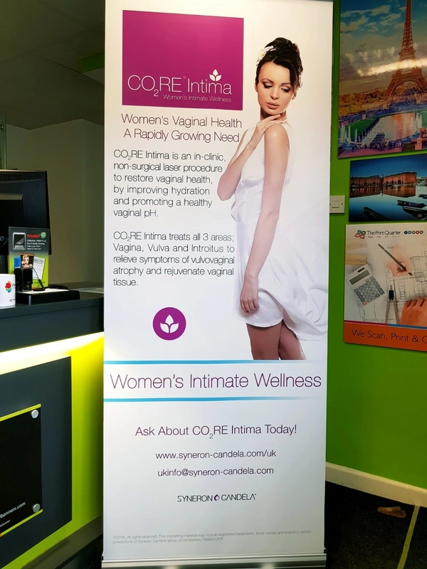 Beauty Banner Stand
