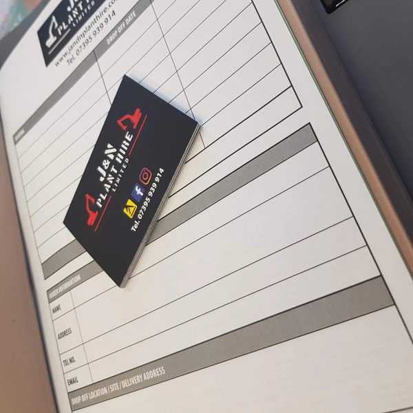 NCR Book & Matching Business Cards